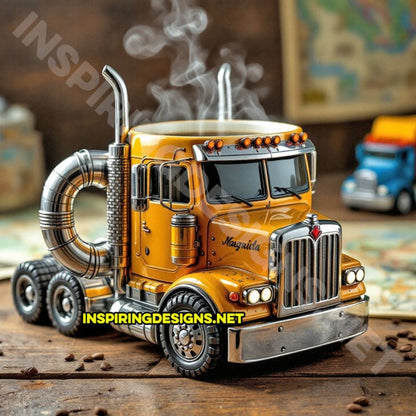 🔥Last 4 hours Sale: Save $30 -Handcrafted Truck Coffee mug