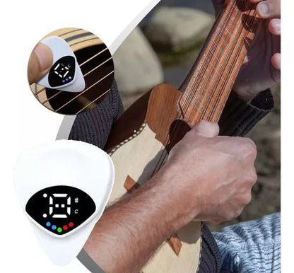✨2025 New Arrival✨2-in-1 Guitar Picks-Acoustic Guitar Tuner