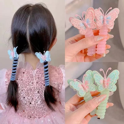 🎀Butterfly Telephone Wire Hair Bands