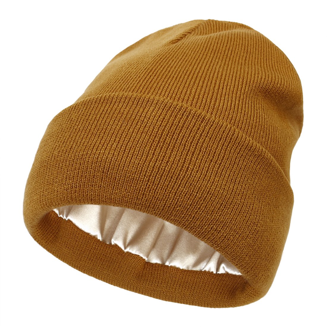 🎊Cyber Monday Deal!🎉Satin Lined Knit Beanie Hat