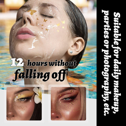 🏆Same style as Swifty🏆Gold Glitter Freckles Makeup Patches