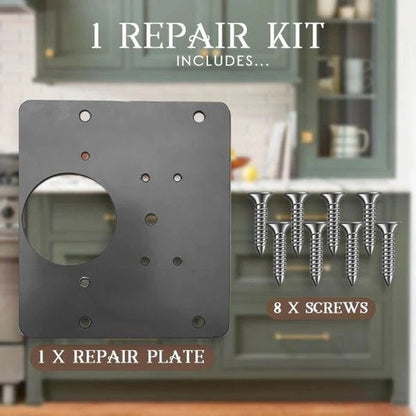 Hinge Fixing Plate Bracket Kit