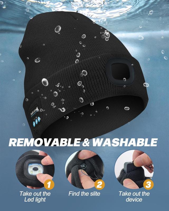 🎄Christmas Sales 49% OFF-2024 LED Bluetooth Beanie