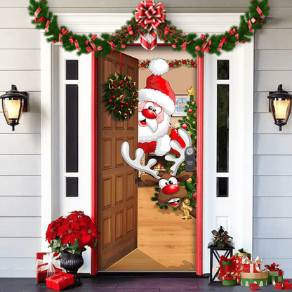 🔥Hot Sale 49%OFF-🎈2024 Christmas Front Door Decoration