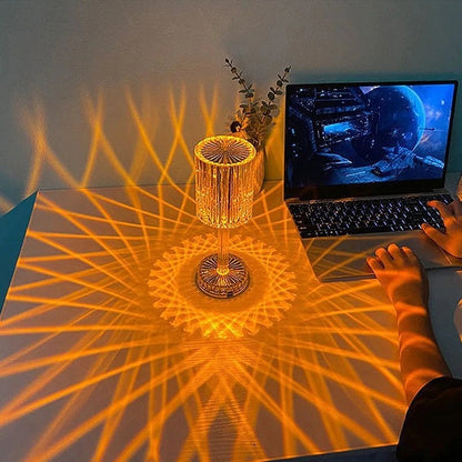 （Sale- 48% OFF）Touching Control Crystal Lamp