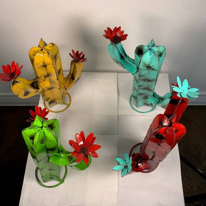 Mini Metal Saguaro Cactus - Garden Art🌵