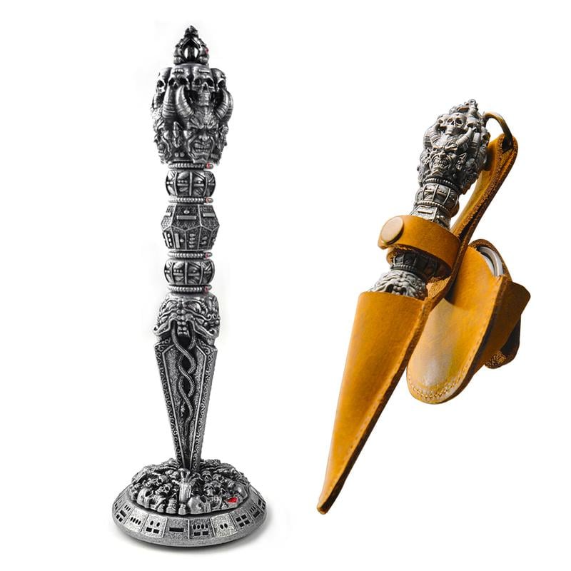 🔥Last Day 49% OFF💀Metal Wand Skull Dice & Bone RPG Dice Set