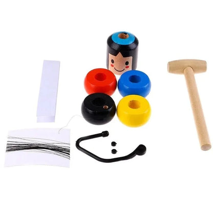 🔥The Magic Wooden Man Who Can't Be Broken Up