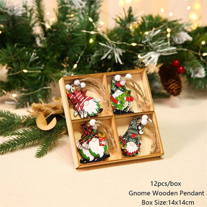 Gnome Ornament Set(12 PCS)