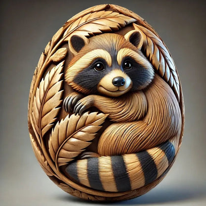 🔥Original Author🎁Animal Easter carving craft egg