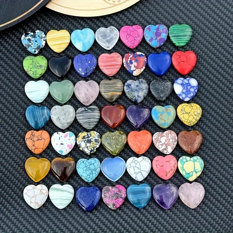 ❤️🌹 Heart-shaped Crystal (30PCS)