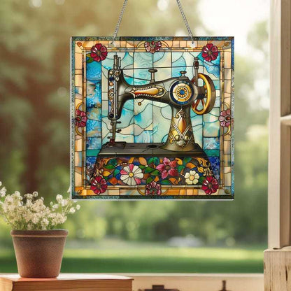 🔥🔥2025 Mother's Day Gift 50% Off--Cute Sewing Machine Suncatcher Ornament
