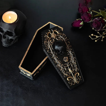 ⚰️Coffin Box "A Rose for the Dead"