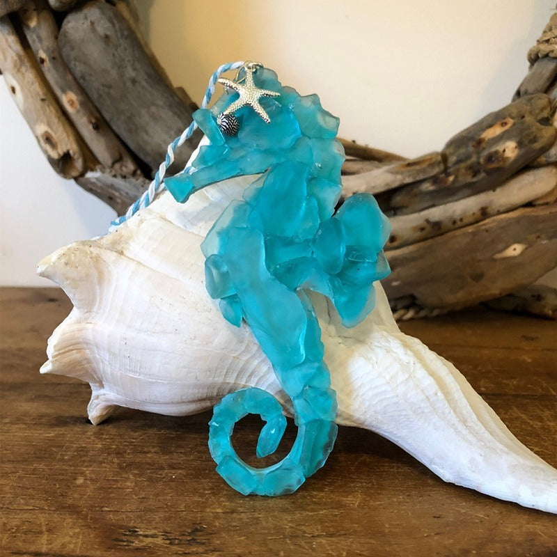 Sea Glass Christmas Ornament