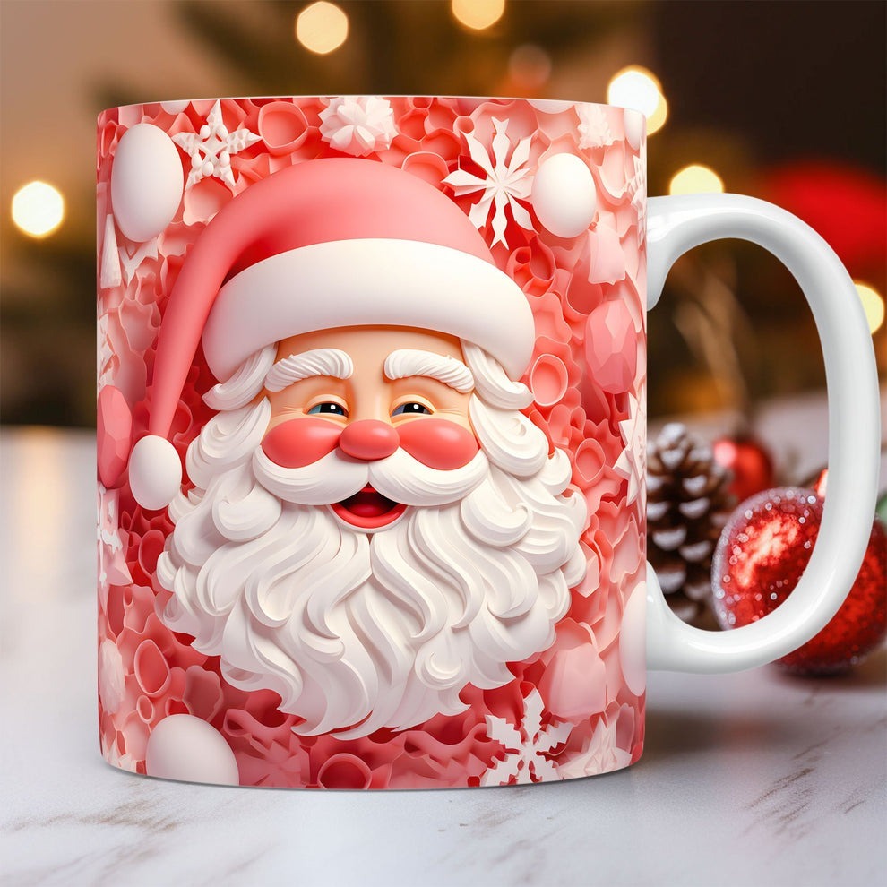 3D Christmas Creative Mug