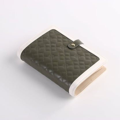 Luxury Leather Portable Jewelry Storage Book