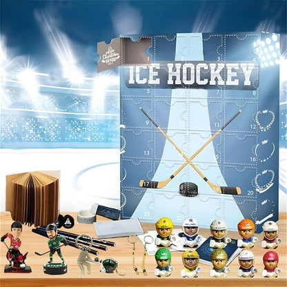 24 Pcs Baseball/Hockey Advent Calendar -- The One With 24 Little Doors