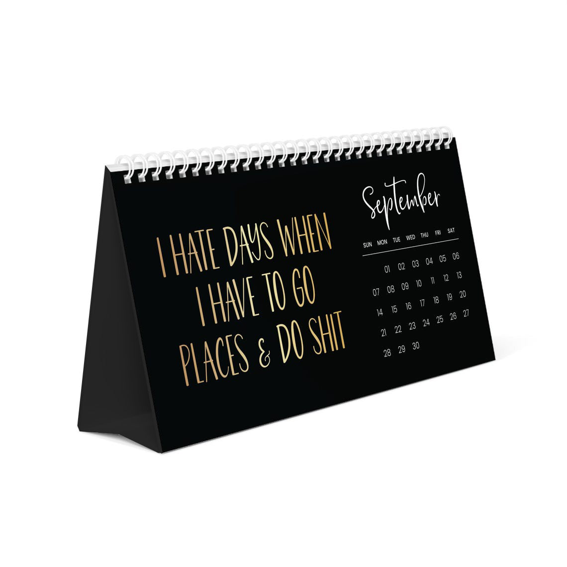 2025 Desk Calendar for Tired-Ass Employees-Shit I Want To Say At Work But Can't