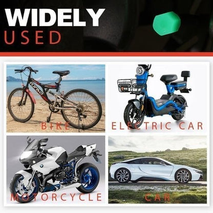🔥HOT SALE 49% OFF🔥FLUORESCENT TIRE VALVE CAPS
