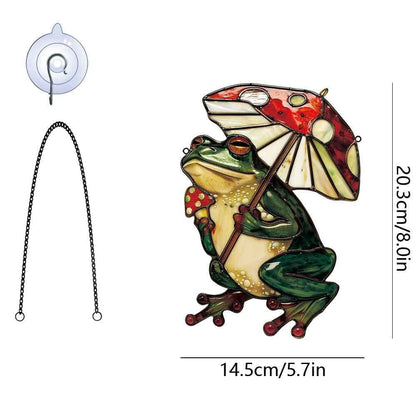 🔥LAST DAY 49% OFF - 🎁💐2025 NEW 🐦Stained Suncatcher Window Hanging Decor