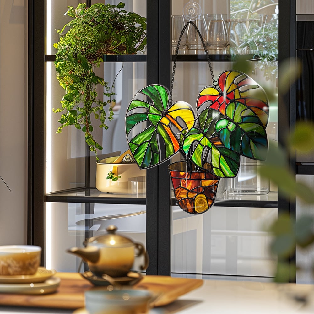 🌷LAST DAY 70%OFF 🌺Stained Suncatcher Hanging Decor