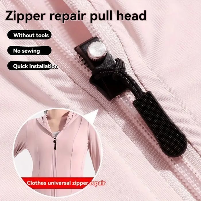 🔥Last Day Promotion - 49% OFF🎁Removable Universal Zipper Repairer-Buy 3 Get 3 Free