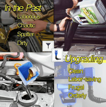 🔥Universal Household Folding Buckle Funnel