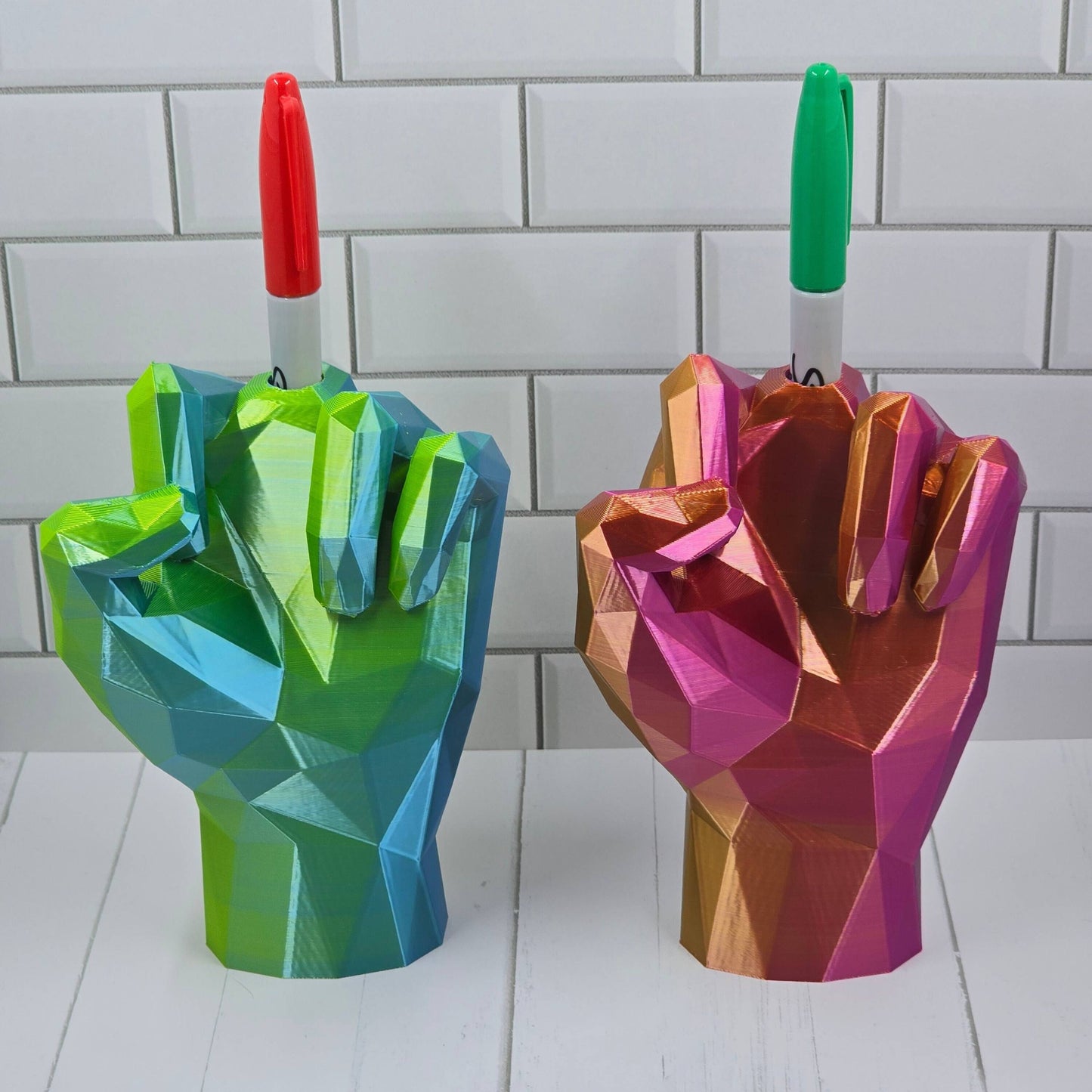 🤣Middle Finger Pen Holder| Say 'F*ck You' with your own pen!