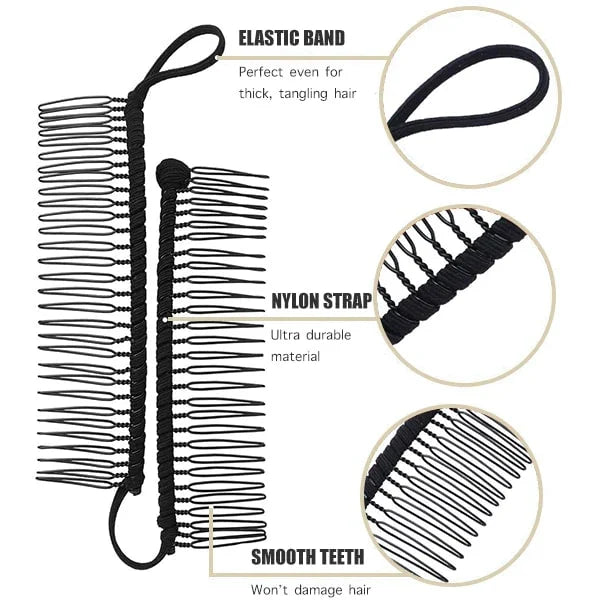 🔥Vintage Stretchy Banana Hair Clip✨