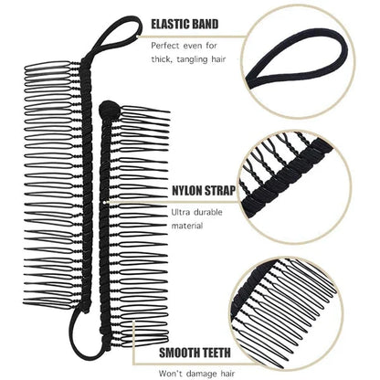 🔥Vintage Stretchy Banana Hair Clip✨