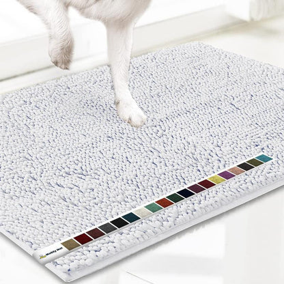 Super Absorbent Chenille Entrance Mat – Anti-Slip & Easy to Clean