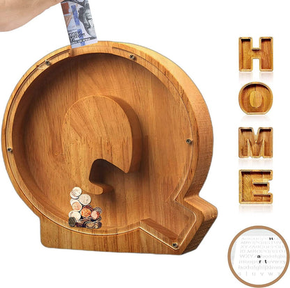 🎄Christmas gift Piggy Bank-Wood Gift For Kids