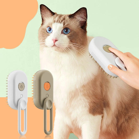 🔥3 in 1 Electric Refreshing Mist Pet Grooming Comb