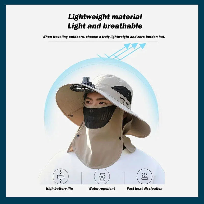 Summer Sun Protection Bucket Hat