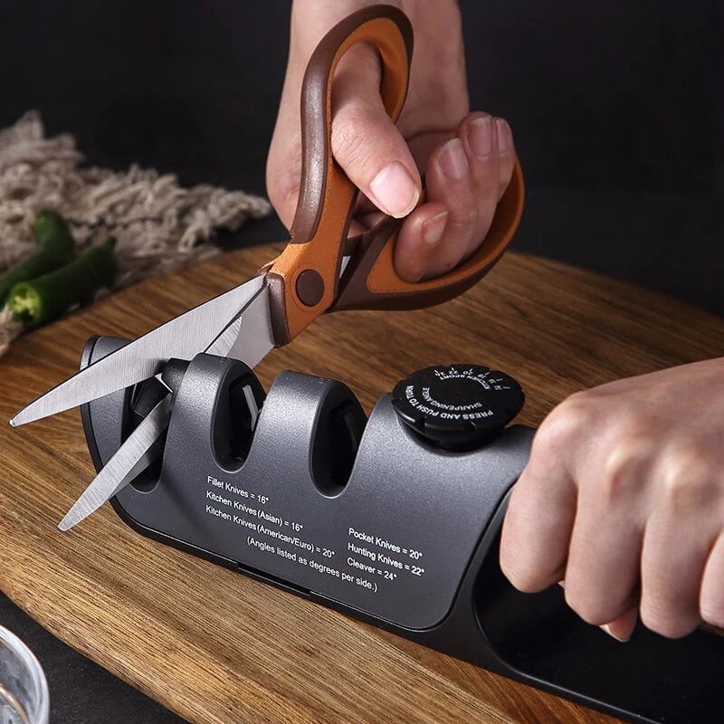🎁Angle-Adjustable Knife Sharpener
