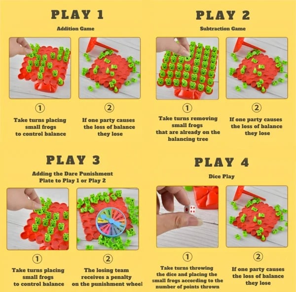 🔥LAST DAY 49% OFF🔥Children's Frog Balance Toy Set🔥