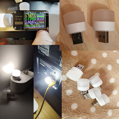 💡 USB Mobile Small Round Light 🔥