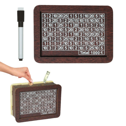 🎁Last Day Sale 49% OFF🎁🎅Cash Vault Wooden Savings Box