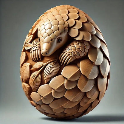🔥Original Author🎁Animal Easter carving craft egg