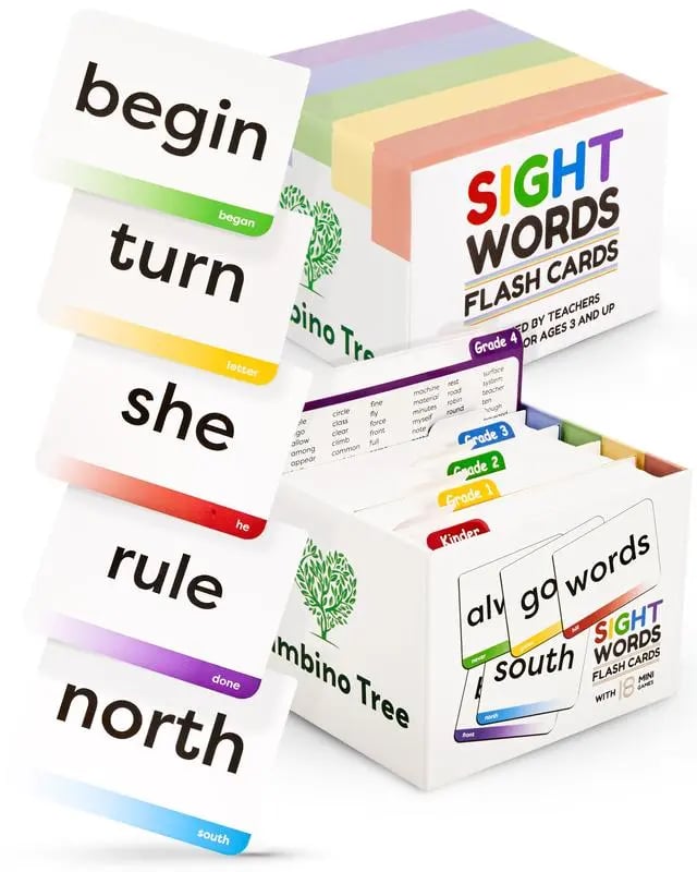 💥Hot Sell Get 49% OFF💥600 Sight Words Flash Cards Kindergarten