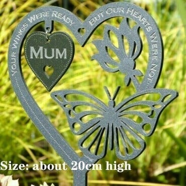 🎄Memorial Gift Butterfly Ornament Garden Plaque