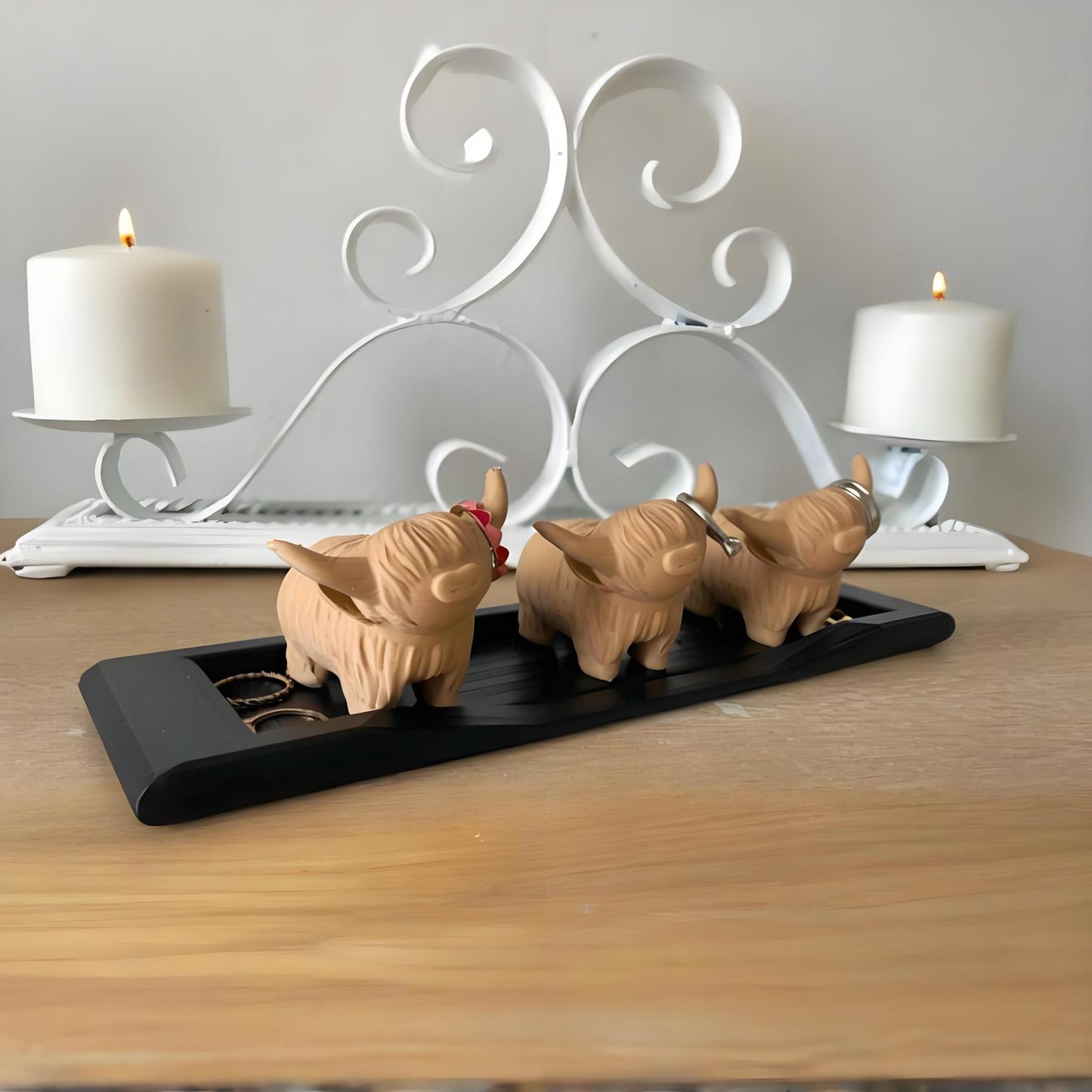 💍Highland Cow Ring Holder