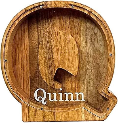 🔥Letter Piggy Bank-Wood Gift For Kids