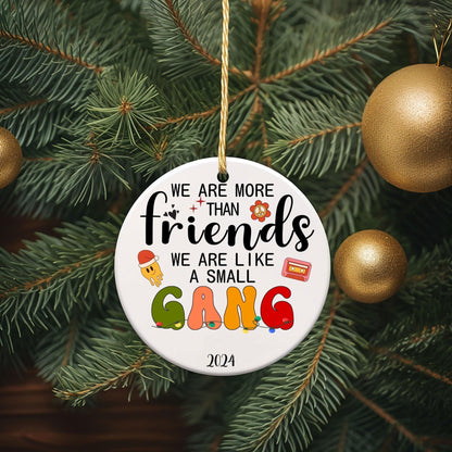 🎅Christmas Ornament for Coworker & Best Friend-Emotional Support💕