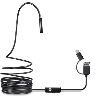 TwistView High-Resolution Waterproof Endoscope Camera