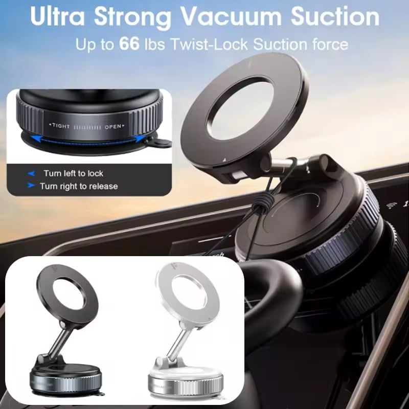 2025 New Strong Magnetic Car Phone Holder Foldable Design 360° Adjustable
