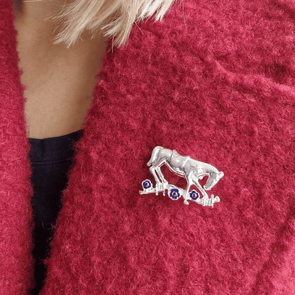 Limited Edition - War Horse Red Poppy Brooch