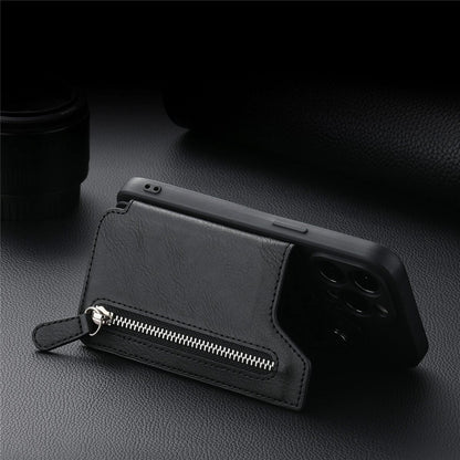 🔥Magnetic Liquid Silicone Shell With Zipper Wallet