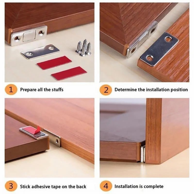 👍BUY 4 GET 6 FREE🔥Invisible Cabinet Door Magnets