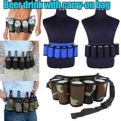 🔥2025 New Arrival🔥Beer belt Mountaineering Waist Bag